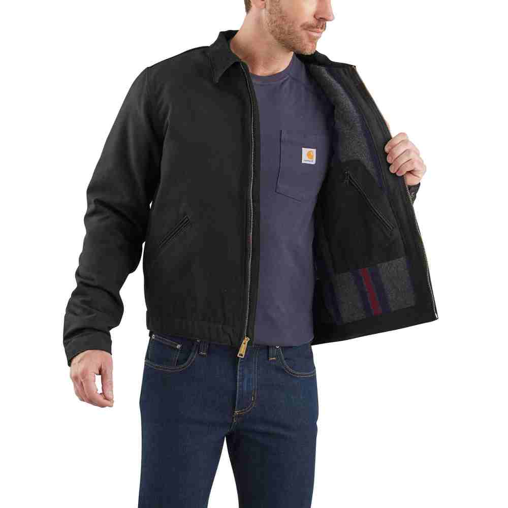 Relaxed Fit Duck Blanket Lined Detroit Jacket - Image 6