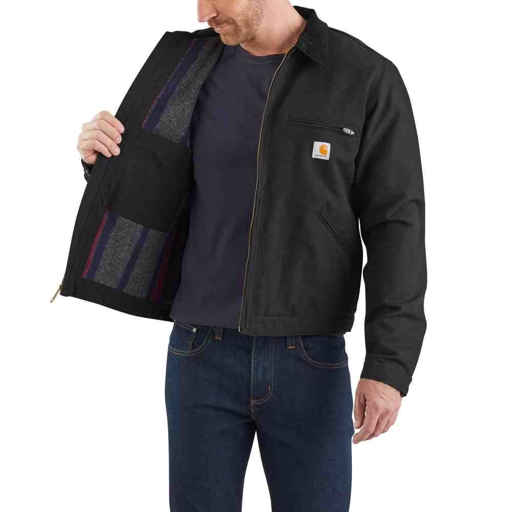 Relaxed Fit Duck Blanket Lined Detroit Jacket - Image 7
