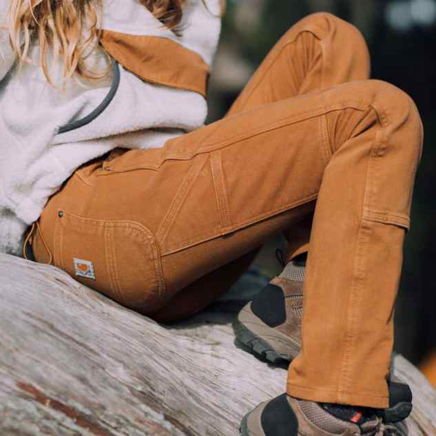 Rugged Flex? Relaxed Fit Twill Double-Front Work Pant - Image 3