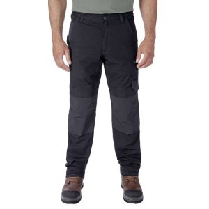 Relaxed Straight Steel Rugged Flex? Ripstop Double-Front Cargo Dungaree