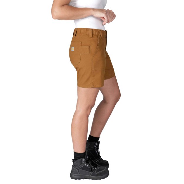 Rugged Flex? Relaxed Fit Canvas Work Short - Image 4