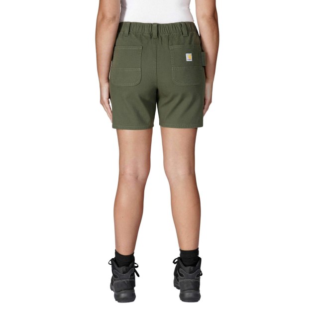 Rugged Flex? Relaxed Fit Canvas Work Short - Image 3
