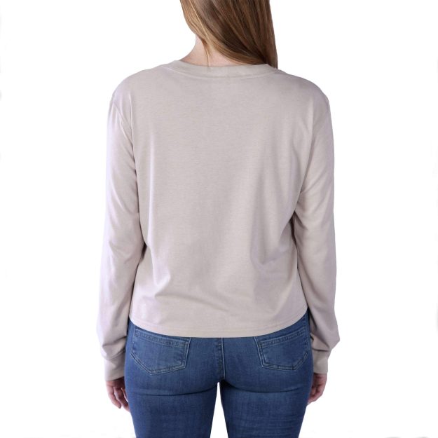 Relaxed Fit Lightweight Long-Sleeve Pocket T-Shirt - Image 3
