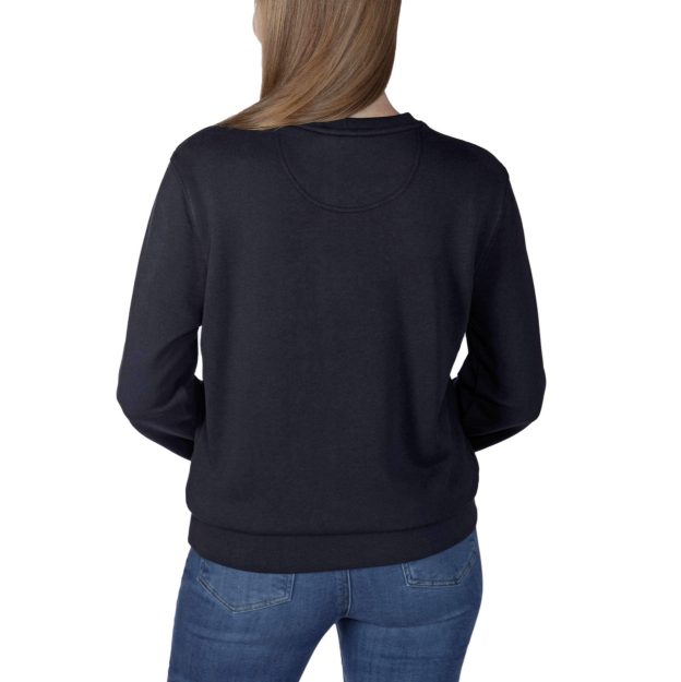 Relaxed Fit Midweight French Terry Crewneck Sweatshirt - Image 4