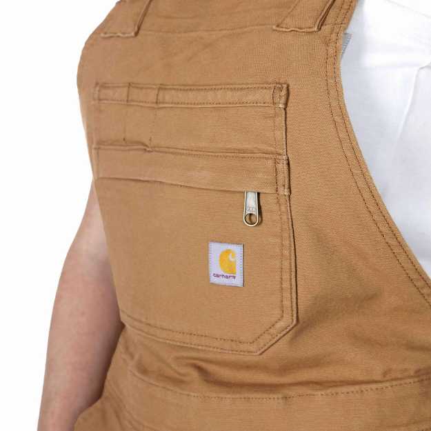 Rugged Flex? Relaxed Fit Canvas Shortall - Image 5