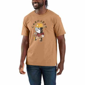 Relaxed Fti Lightweight Short-Sleeve Carpenter Graphic T-Shirt