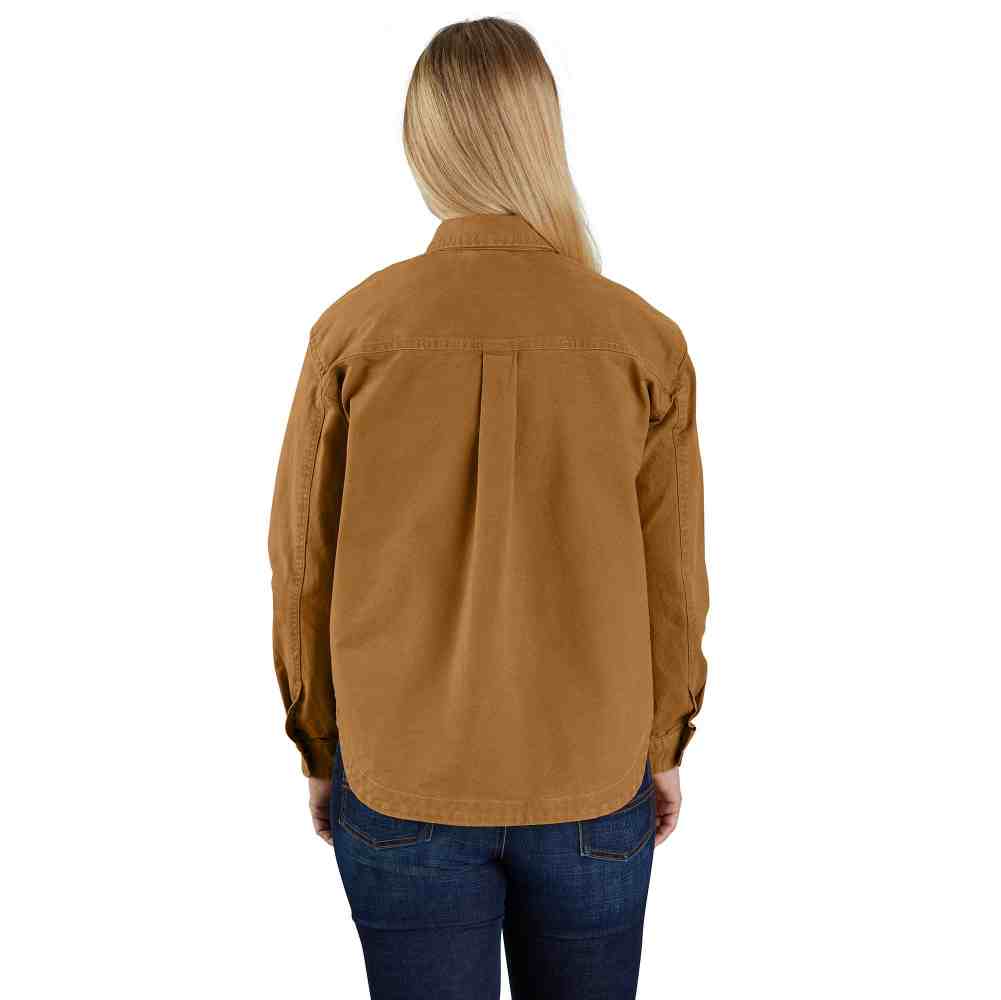 Rugged Flex? Loose Fit Heavyweight Duck Overshirt - Image 3