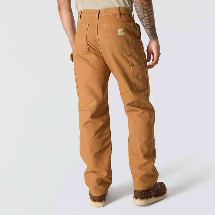 B01 Loose Straight Firm Duck Double Front Dungaree - Image 3