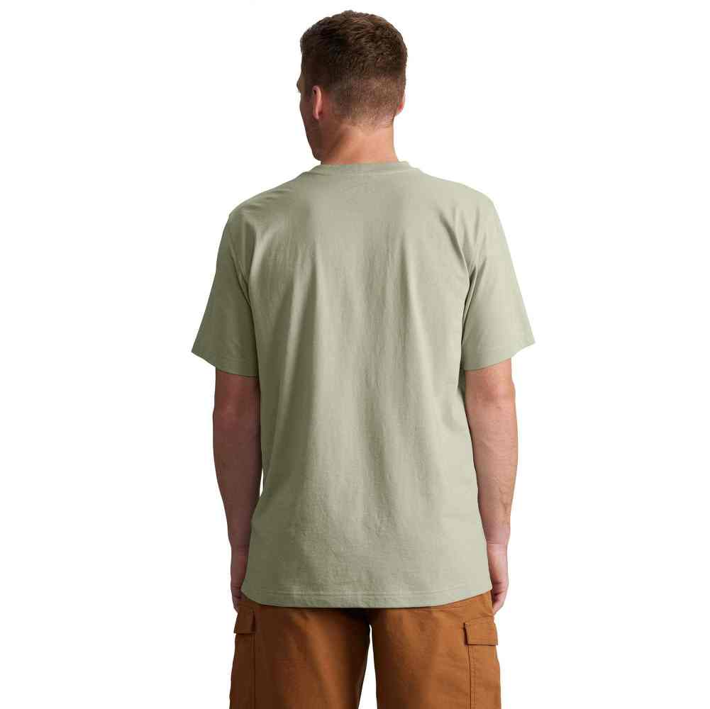 Relaxed Fit Lightweight Short-Sleeve Script Patch T-Shirt - Image 3
