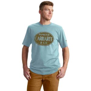 Relaxed Fit Lightweight Short-Sleeve Hamilton Graphic T-Shirt