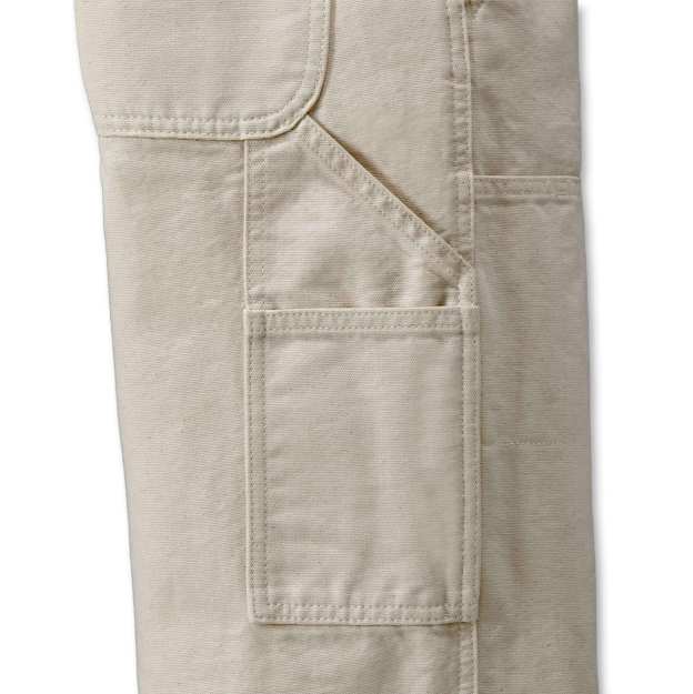 The Vintage Double Front Canvas Pant - Image 3