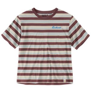Tencel? Fiber Series Loose Fit Short-Sleeve Striped T-Shirt