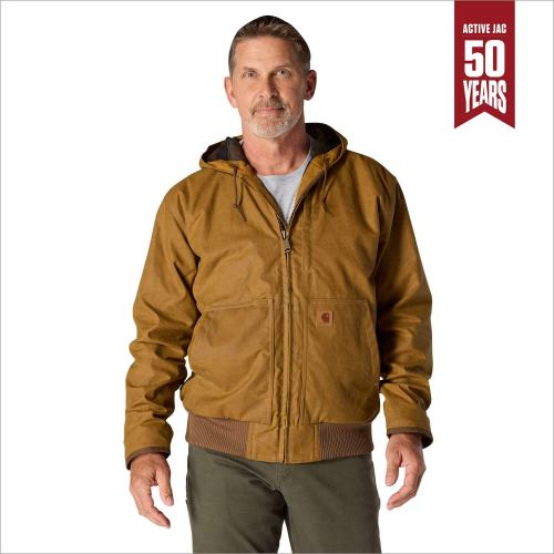 Loose Fit Waxed Cotton Active Jacket