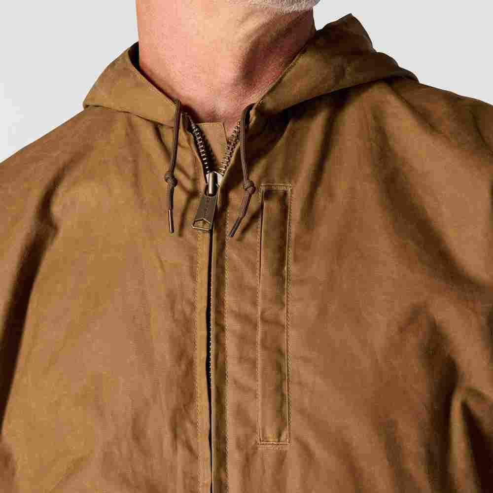 Loose Fit Waxed Cotton Active Jacket - Image 3