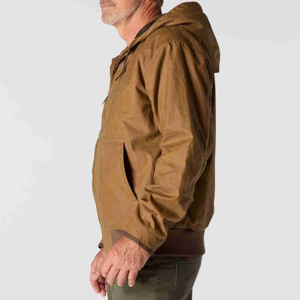 Loose Fit Waxed Cotton Active Jacket - Image 6