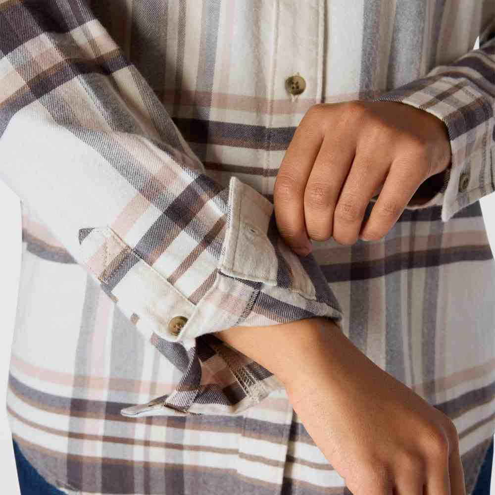 TENCEL? Fiber Series Relaxed Fit Long-Sleeve Flannel Shirt - Image 5