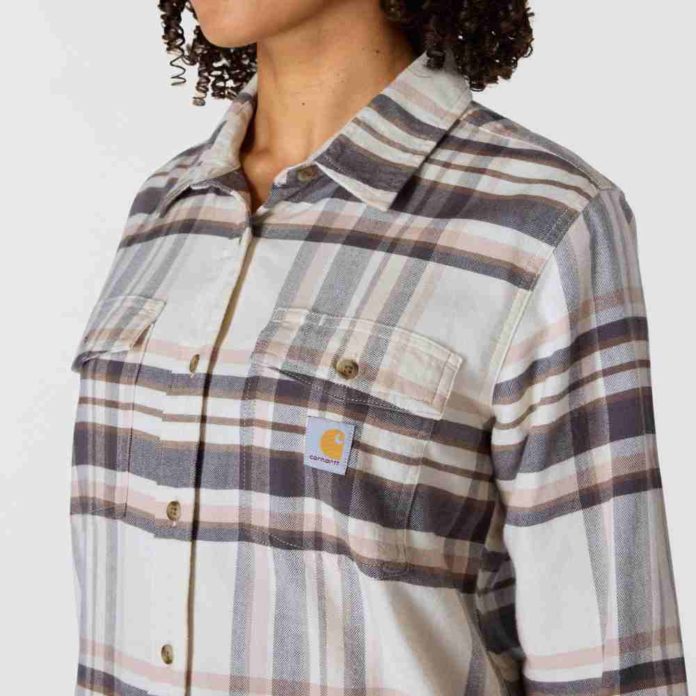 TENCEL? Fiber Series Relaxed Fit Long-Sleeve Flannel Shirt - Image 4