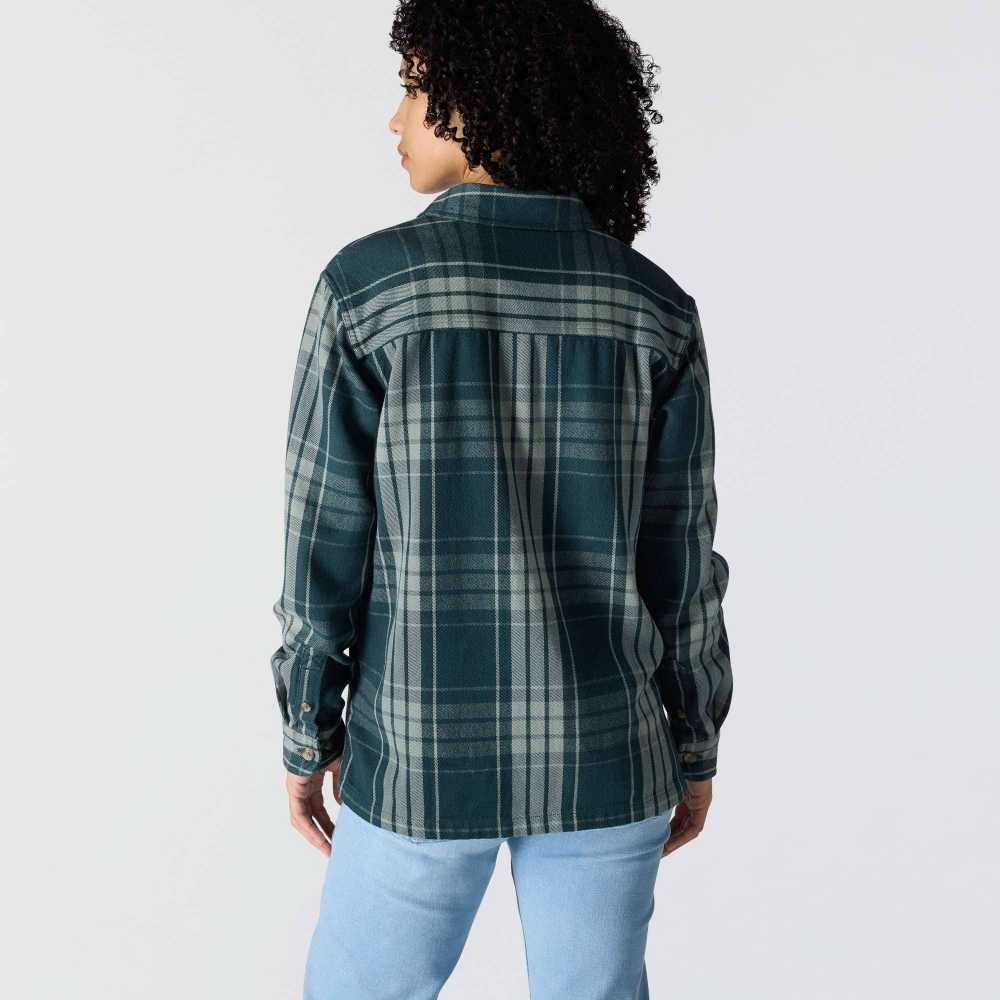 TENCEL? Fiber Series Loose Fit Twill Plaid Shirt - Image 6