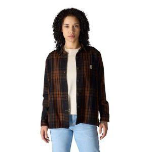 TENCEL? Fiber Series Loose Fit Twill Plaid Shirt