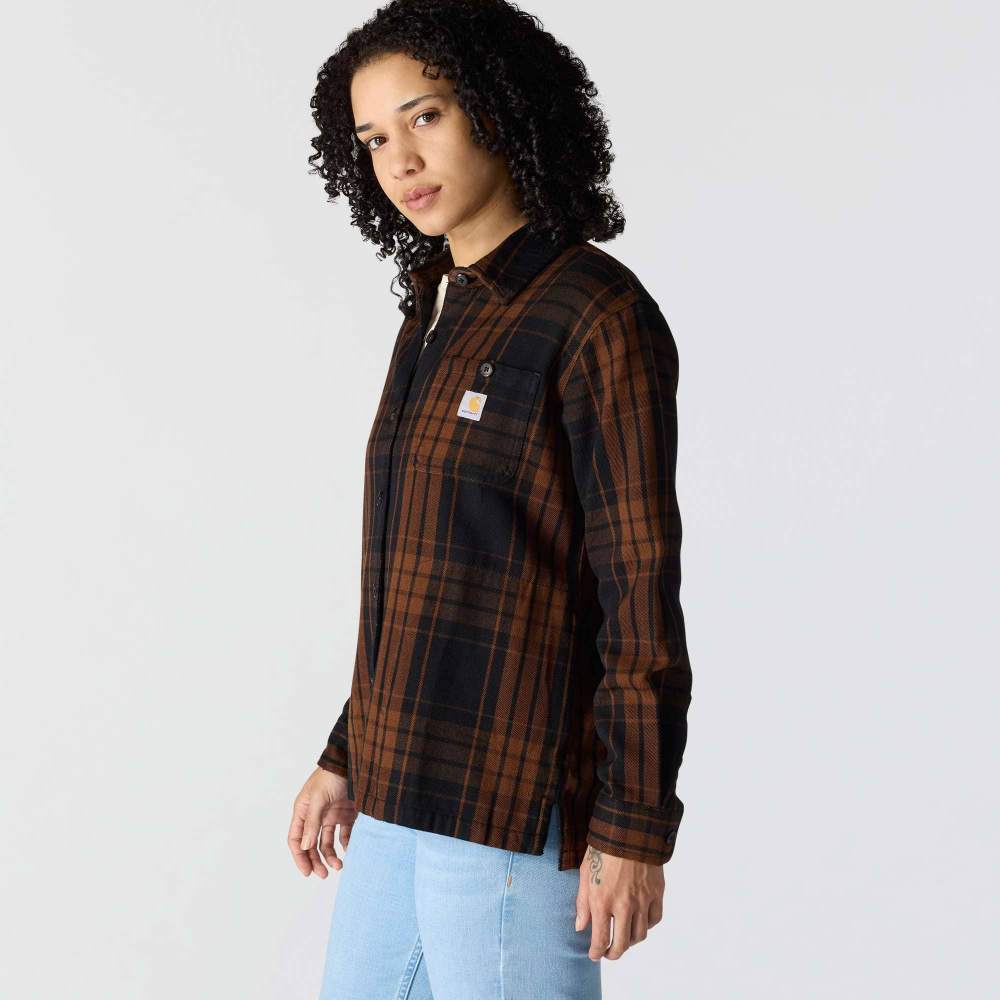 TENCEL? Fiber Series Loose Fit Twill Plaid Shirt - Image 4