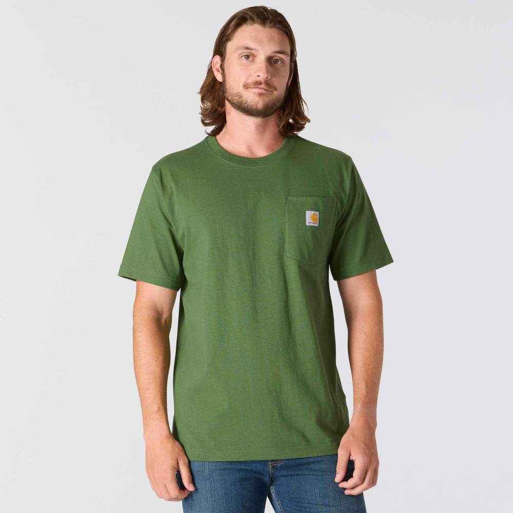 Relaxed Fit Heavyweight Short-Sleeve Pocket Outdoor Graphic T-Shirt - Image 6