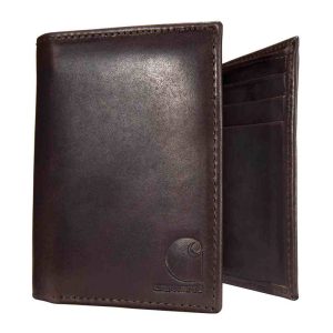 Oil Tan Leather Trifold Wallet