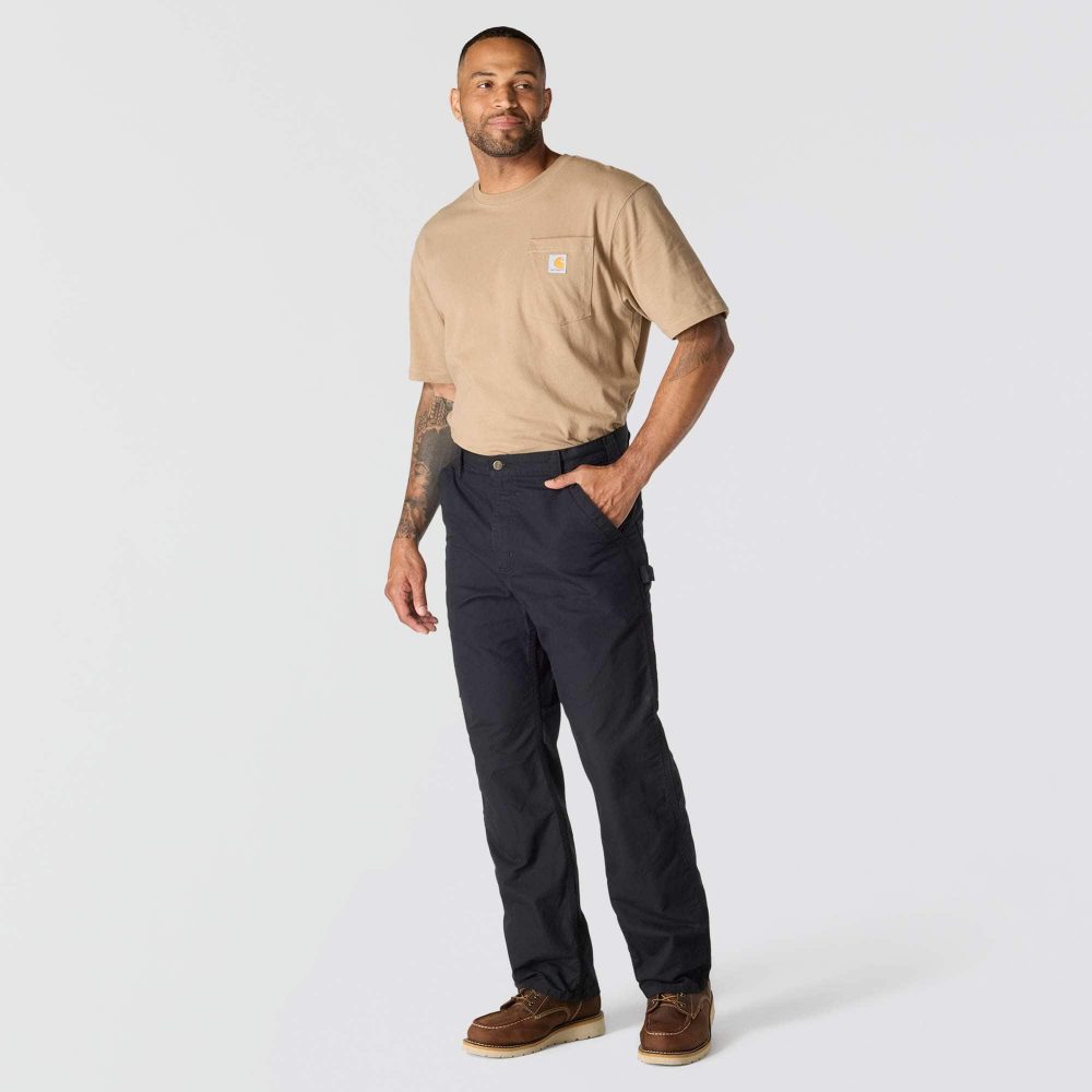 Loose Fit Canvas Utility Work Pant - Image 8