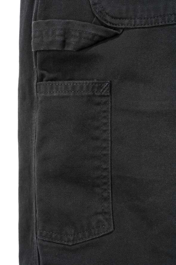 Relaxed Straight Twill Dungaree - Image 4