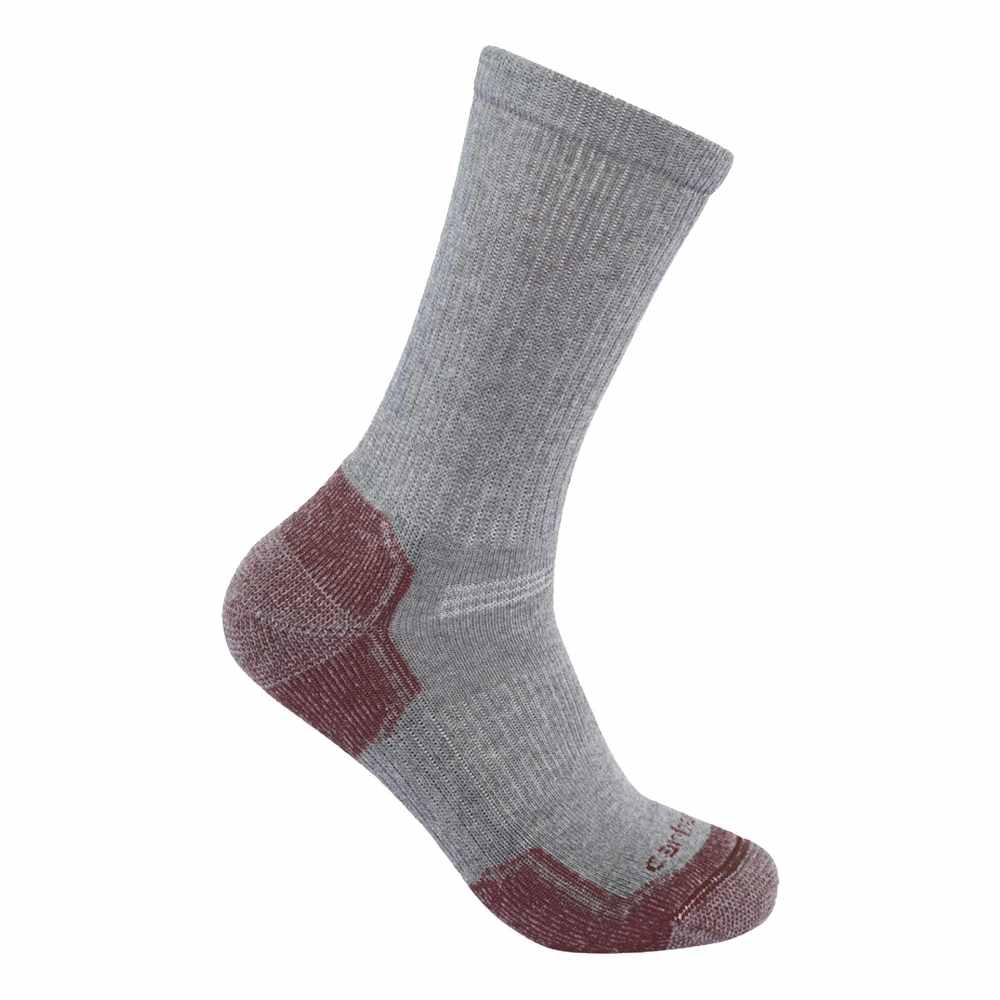 Midweight Cotton Blend Crew Sock 3 Pair - Image 3
